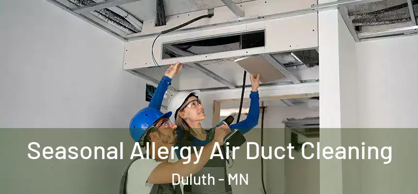 Seasonal Allergy Air Duct Cleaning Duluth - MN